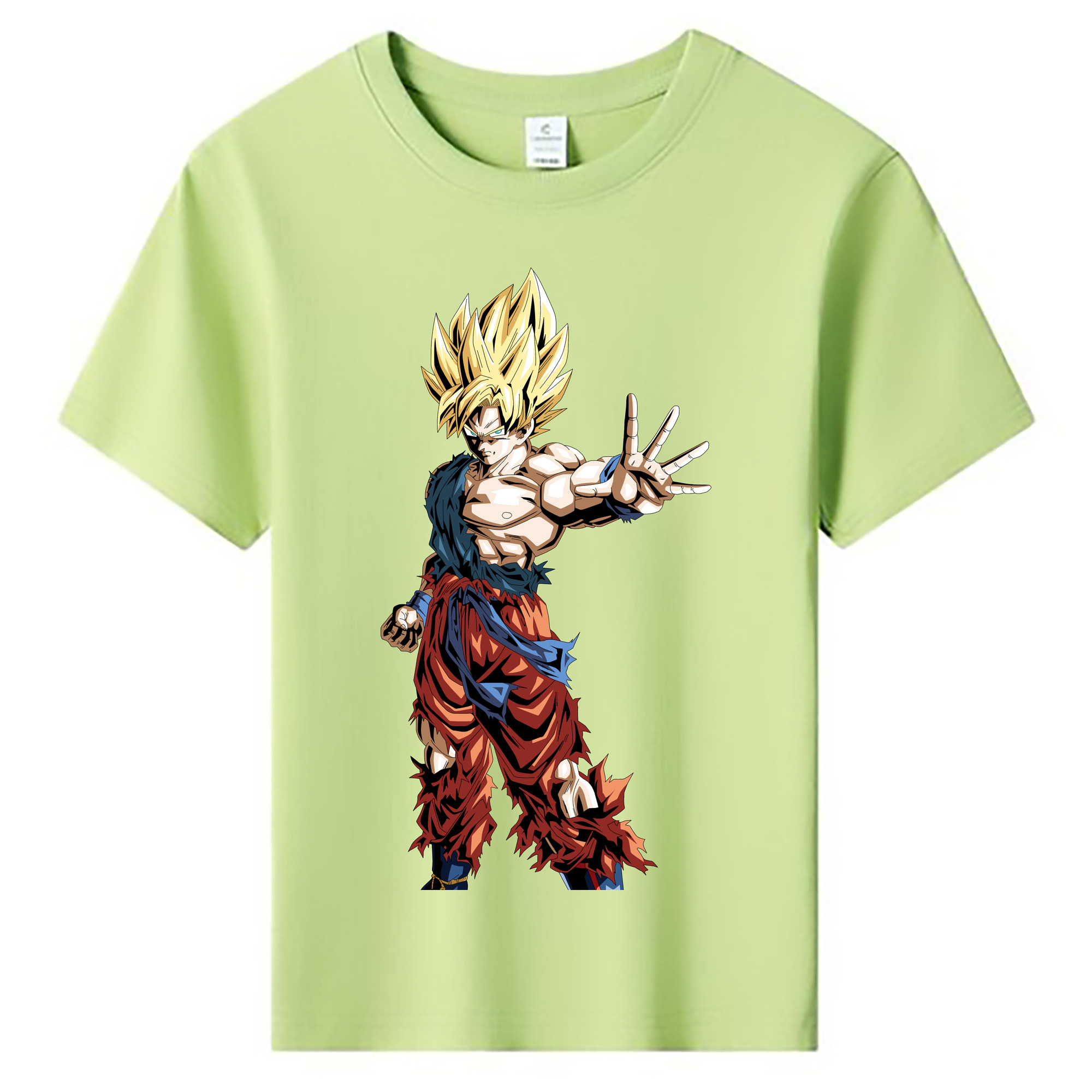 （画像用） ドラゴンボール 孫悟空（そん ごくう）Son Goku カカロット DRAGON BALL Kakarotto 綿100％キッズTシャツ（フロントプリント）